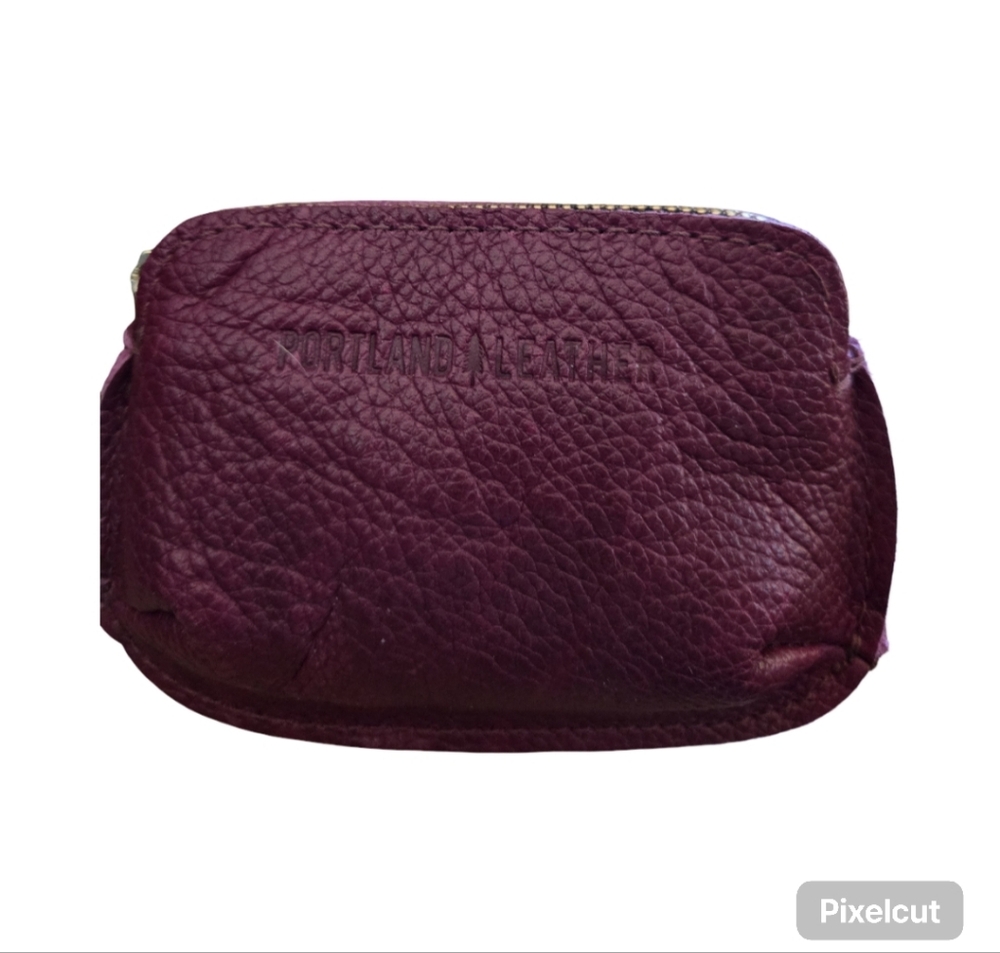 👝 Portland Leather Goods Small Pinch Pouch In Orchid Leather
